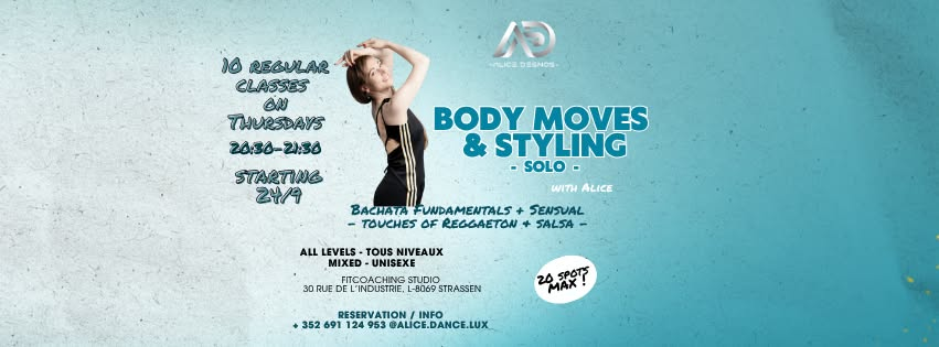 Bachata Body Moves & Styling — Solo