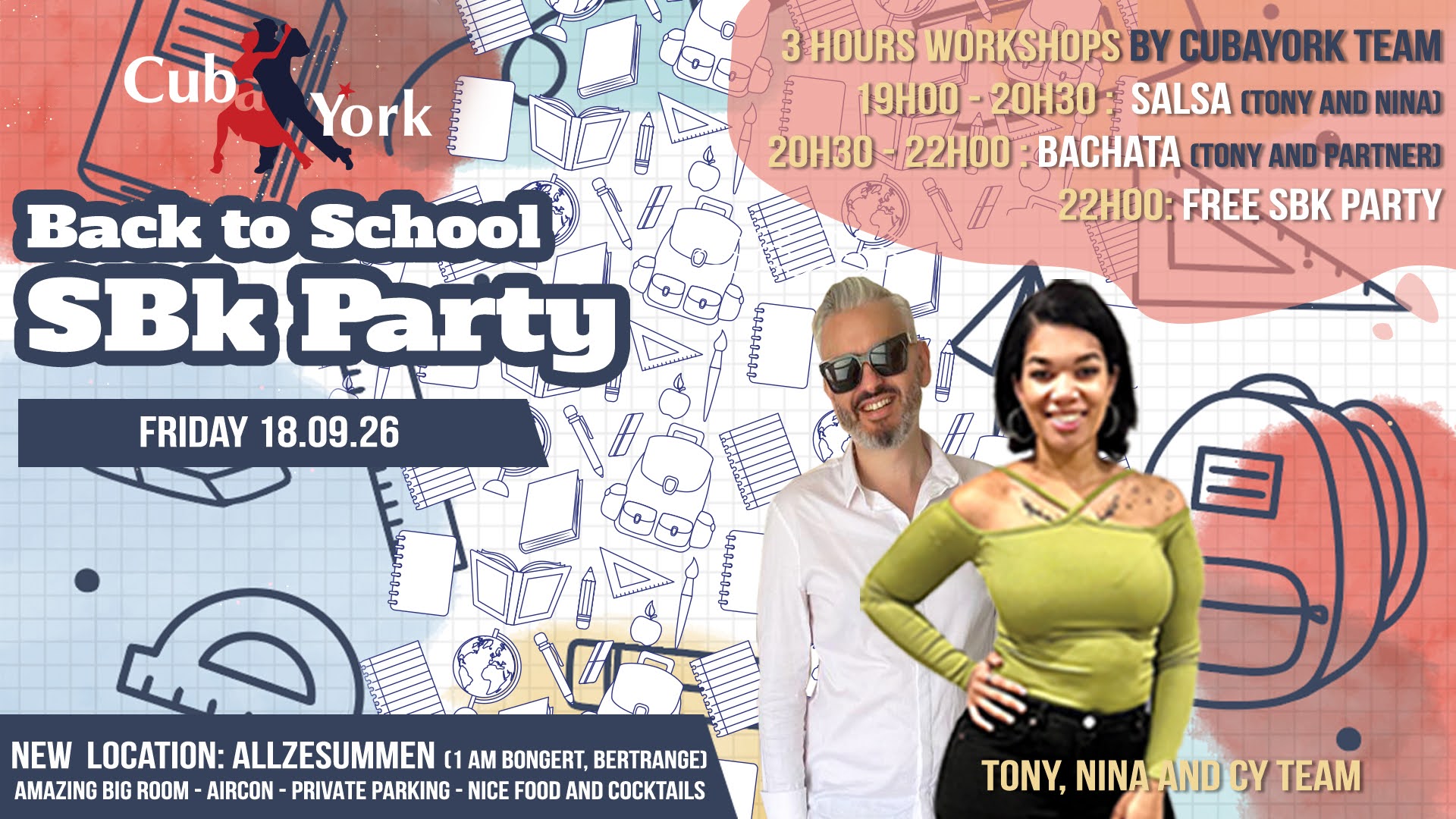 All Zesummen SBK Latin Party — Back to School