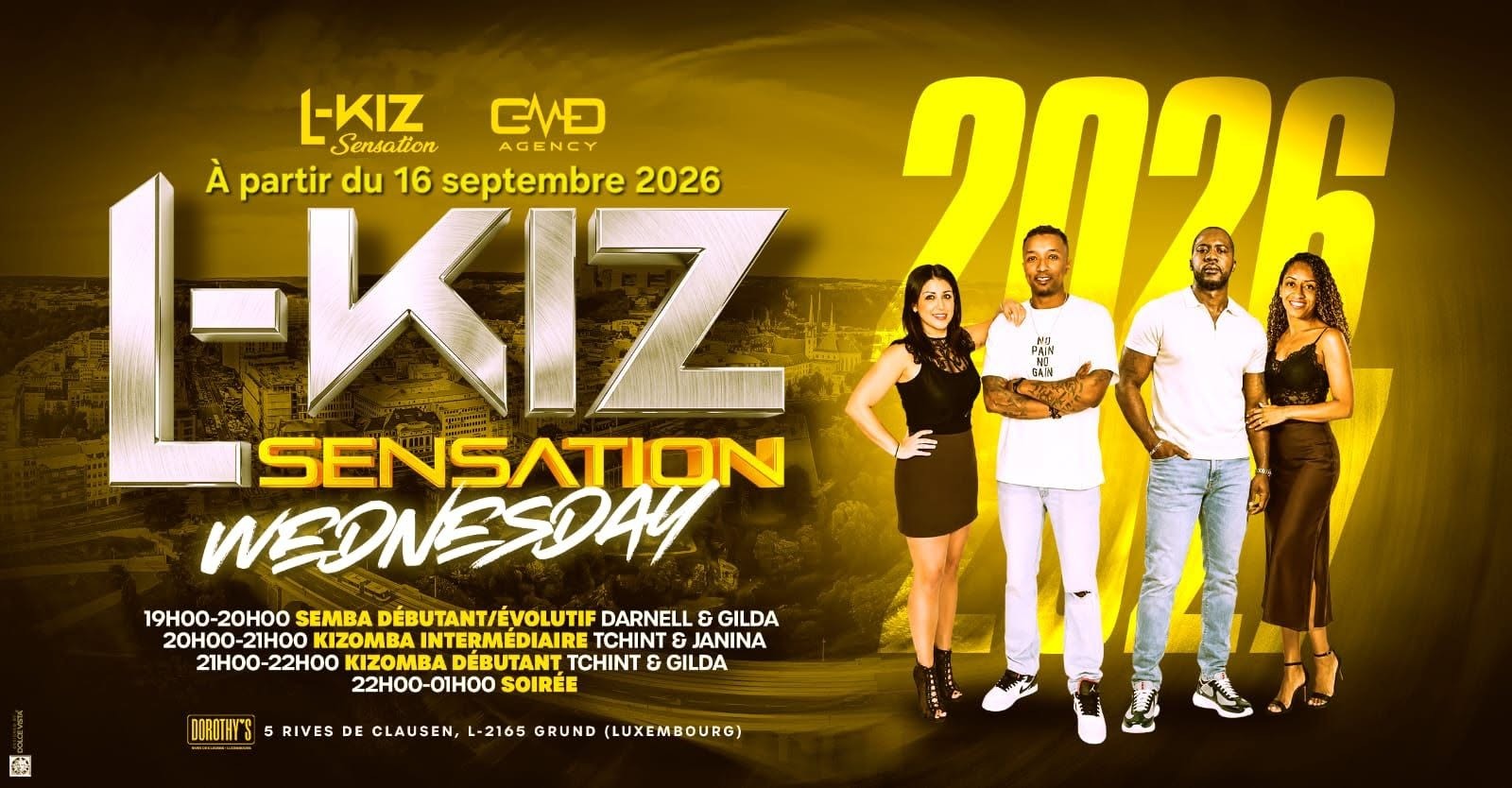 L-KIZ SENSATION WEDNESDAY