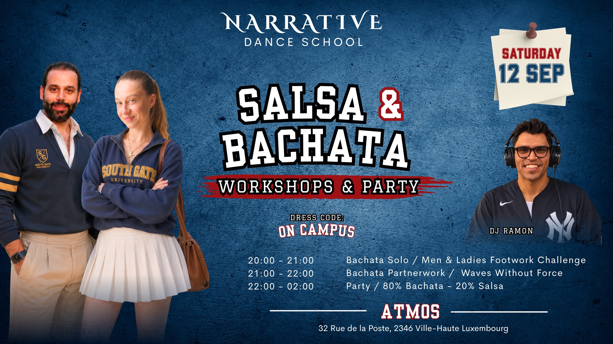 Salsa & Bachata — Workshops & Party