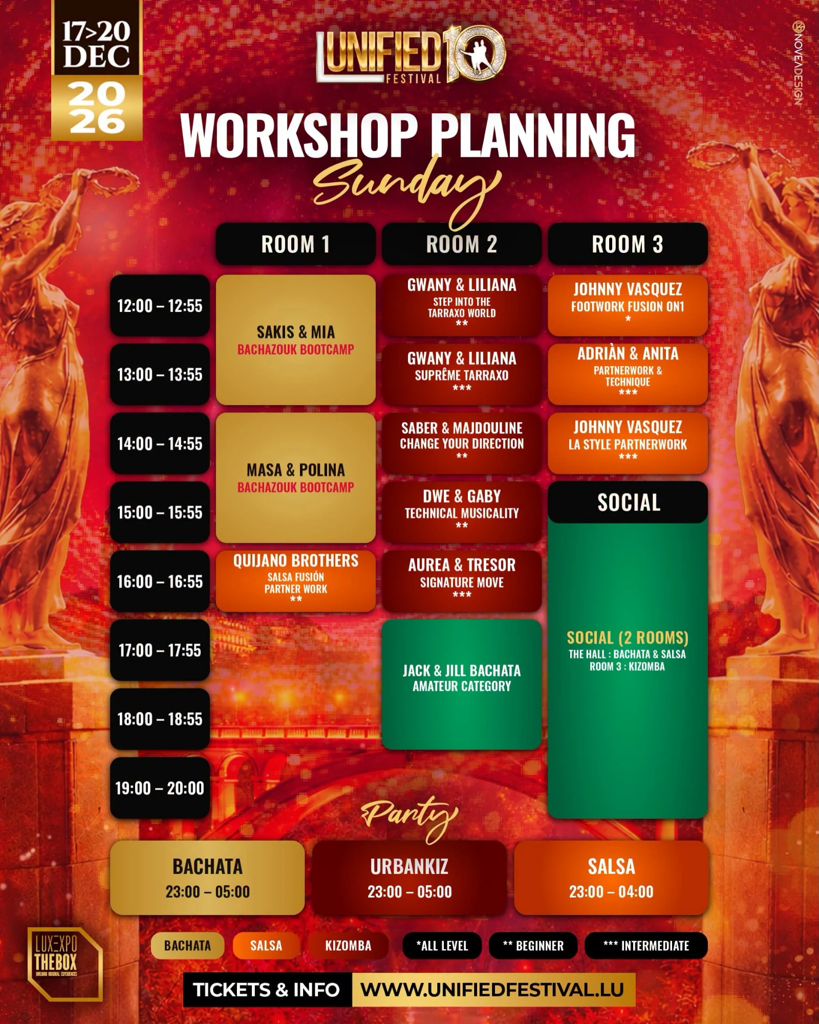 Unified Festival — Room 1 (Sun 20 Dec)
